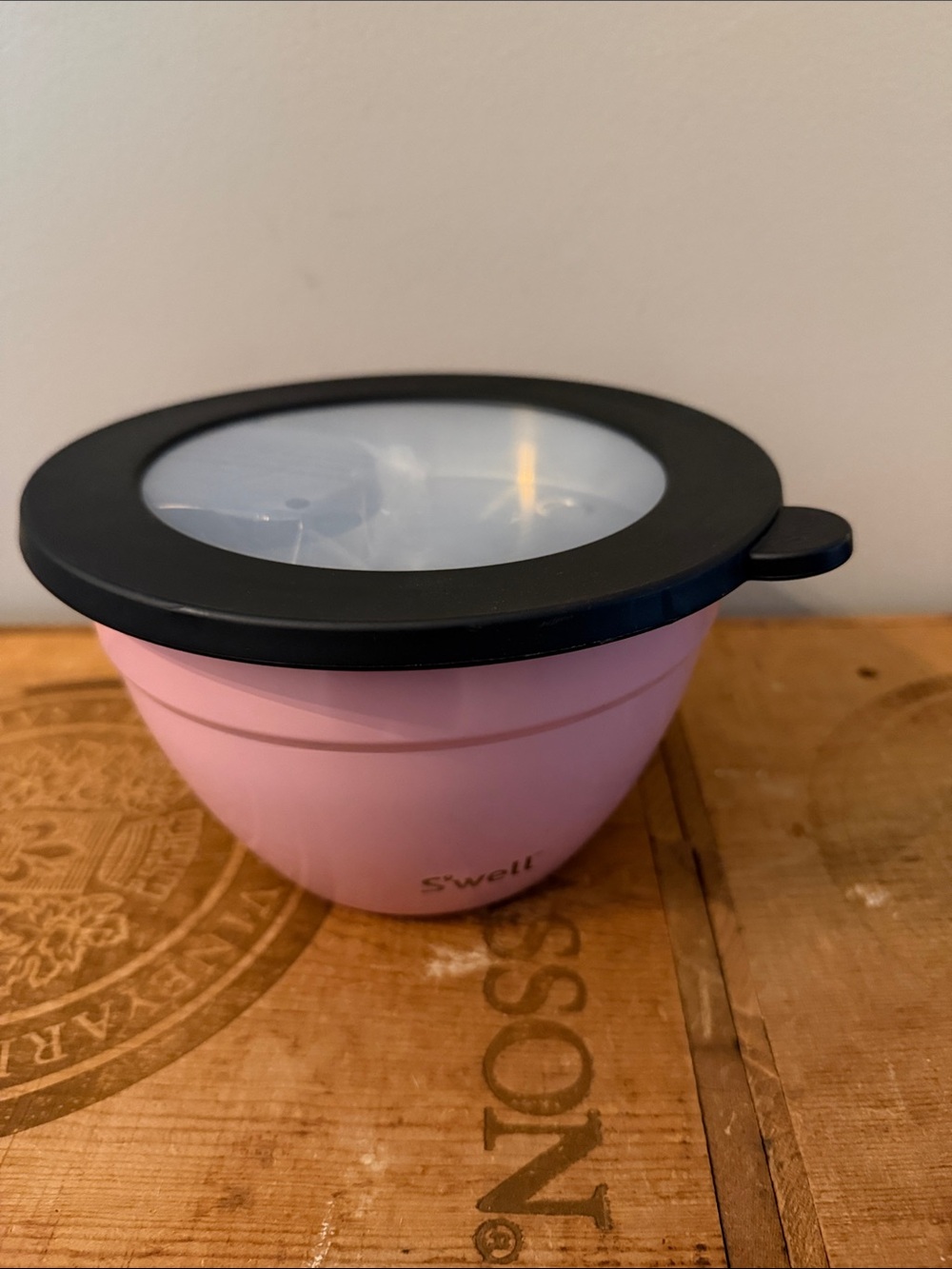 S'well Pink Insulated Bowl NWOT
